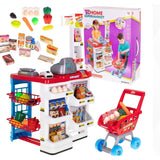 Juego Cocinita Super Mercado Con Accesorios Juguetes Niños .