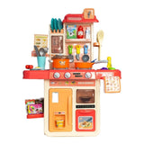 Set Cocina Cocinita Infantil Luz Sonido, Agua Y Vapor 42