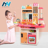 Cocina Cocinita Infantil Luz, Sonido, Vapor, Agua  65 Acc