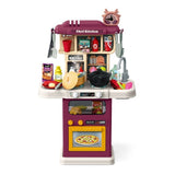 Cocina Cocinita Infantil Juguete Luz,sonido,agua 63 Cm Alto